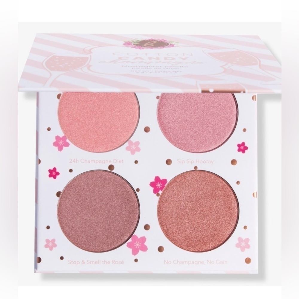 Brand New Beauty Bakerie's Cotton‎ Candy Champagne Blush Palette
